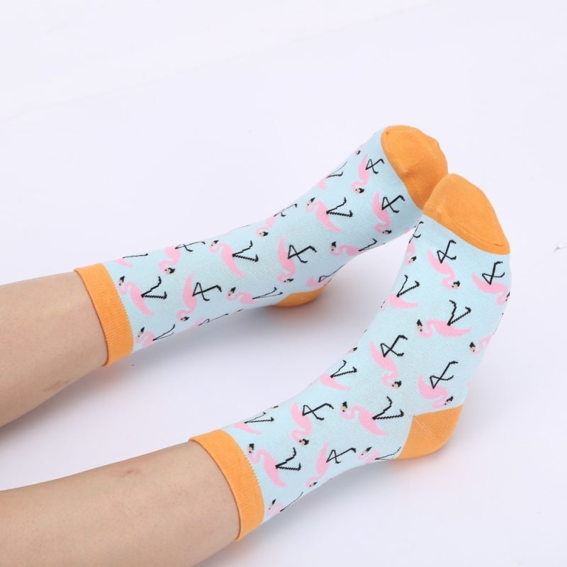 Meias flamingos