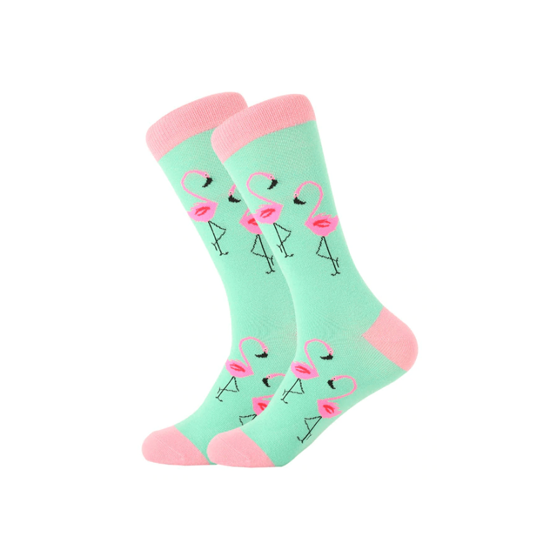Meias flamingos