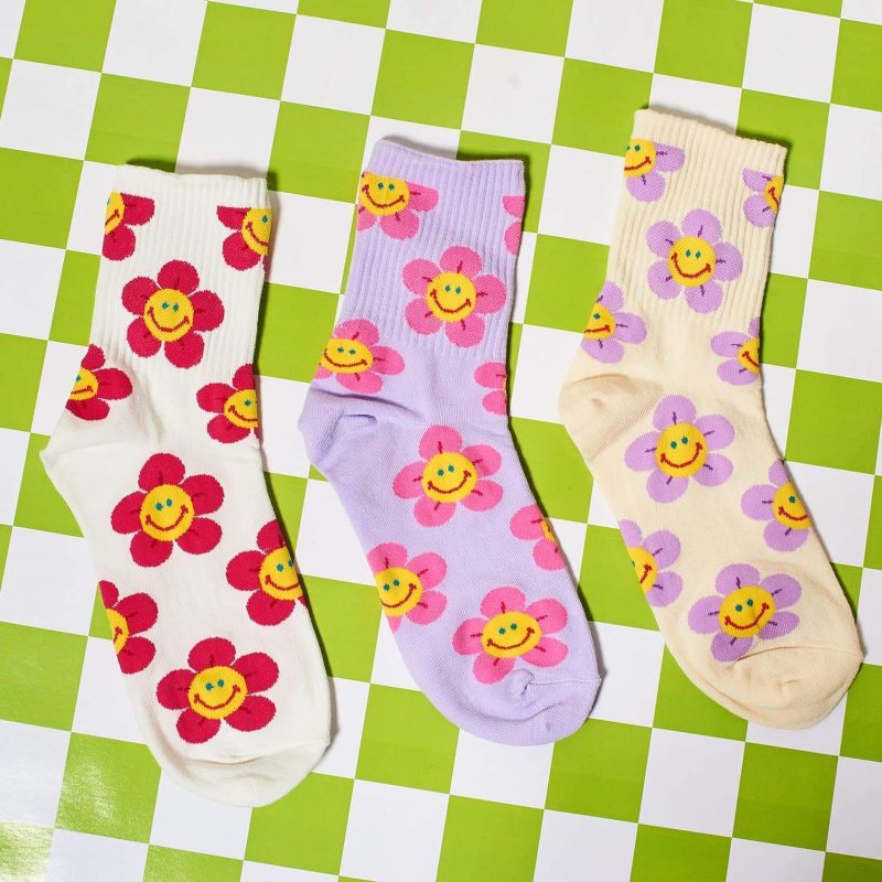 Meias flores