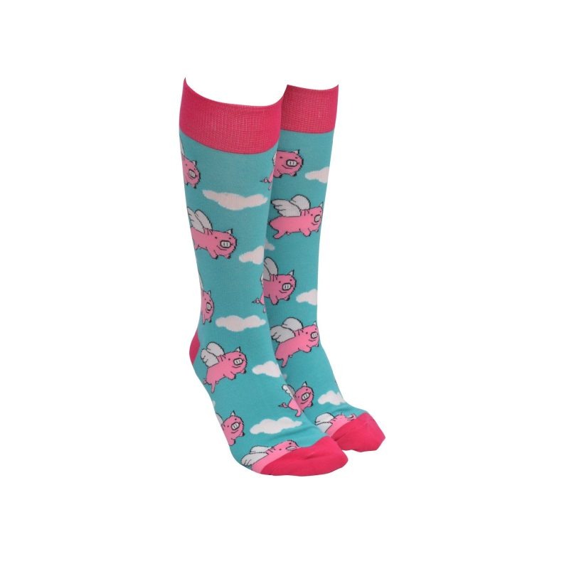 Meias flying pigs
